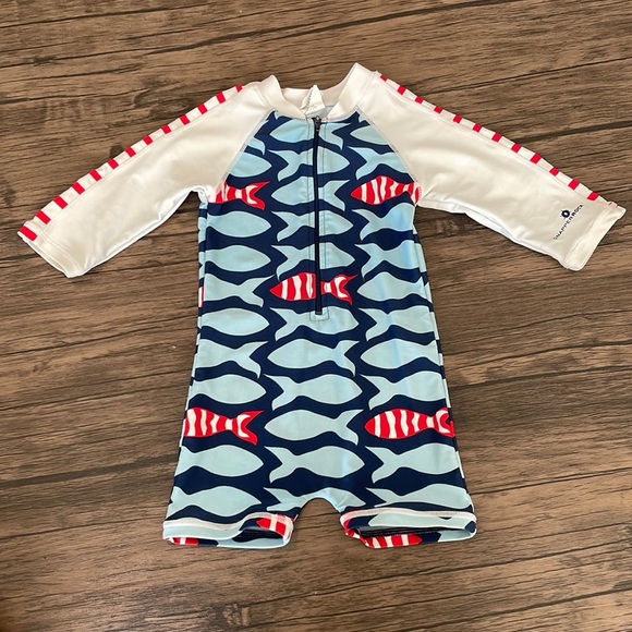 Snapper Rock Other - Snapper Rock baby swim rash guard one piece long sleeve size 6-12 months